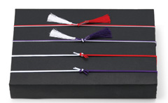 二重ゴム紐結び