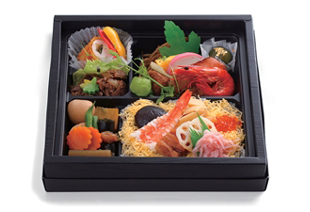 松花堂BC-5料理盛付例