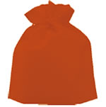 不織布 巾着袋 無地(大)スカーレット