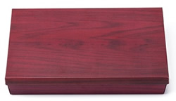 テーパー型外箱 90-60 赤木目